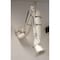 Lev-Co 10' ACID extractor arm c/w 6.3"diameter hose, straight capture hood and wall bracket ACID-ARM-HSTD-160-3000 - alternate 2